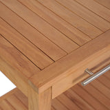 Bathroom Vanity Cabinet Solid Teak 74x45x75 cm