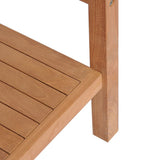 Bathroom Vanity Cabinet Solid Teak 74x45x75 cm