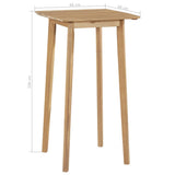 Bar Table 60x60x105 cm Solid Acacia Wood