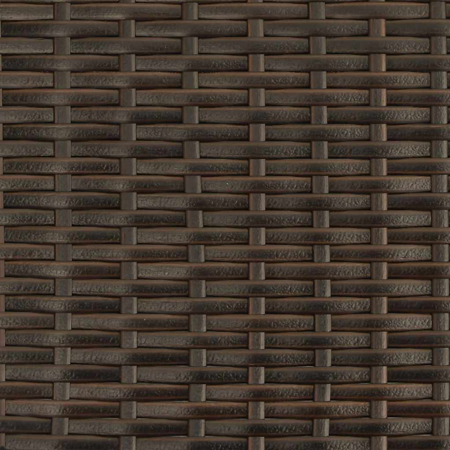 Stackable Outdoor Chairs 2 pcs Poly Rattan Brown