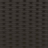 Stackable Outdoor Chairs 2 pcs Poly Rattan Black