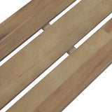Garden Bench 120 cm Solid Acacia Wood - 45-Degree Angle