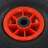 Sack Truck Wheels 2 pcs Rubber 3.00-4 - 45-Degree Angle