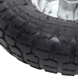 Sack Truck Wheels 4 pcs Rubber 4.10/3.50-4