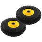 Sack Truck Wheels 2 pcs Solid PU 3.00-4