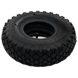 2 Tyres 2 Inner Tubes 3.00-4 260x85 for Sack Truck Wheel Rubber - Side View