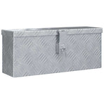 Aluminium Box 48.5x14x20 cm Silver