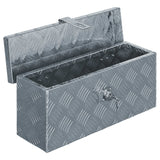 Aluminium Box 48.5x14x20 cm Silver - 45-Degree Angle
