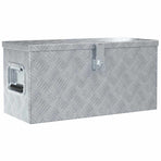 Aluminium Box 61.5x26.5x30 cm Silver