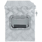 Aluminium Box 61.5x26.5x30 cm Silver