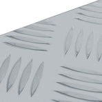 Aluminium Box 80,5x22x22 cm Silver