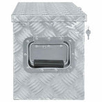 Aluminium Box 76.5x26.5x33 cm Silver