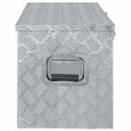 Aluminium Box 110.5x38.5x40 cm Silver