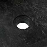 Sink 45x30x12 cm Marble High Gloss Black - Extra Image