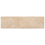 Sink 45x30x12 cm Marble High Gloss Cream