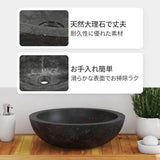 Sink 40x12 cm Marble Black - Extra Image