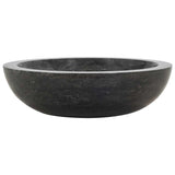 Sink 40x12 cm Marble Black - 45-Degree Angle