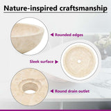 Sink 40x12 cm Marble Cream - Extra Image