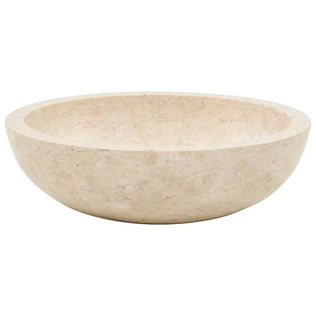 Sink 40x12 cm Marble Cream