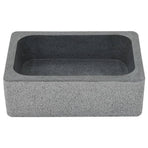 Sink 45x30x15 cm Riverstone Black