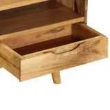 TV Cabinet Solid Mango Wood 140x30x41 cm - Extra Image