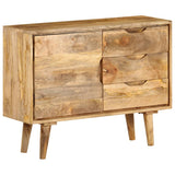 Sideboard Solid Mango Wood 90x30x69 cm