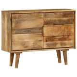 Sideboard Solid Mango Wood 90x30x69 cm - Top-Down View