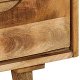 Sideboard Solid Mango Wood 90x30x69 cm - Extra Image