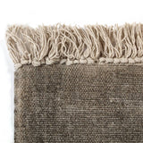 Kilim Rug Cotton 120x180 cm Taupe - Side View