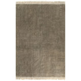 Kilim Rug Cotton 200x290 Cm Taupe