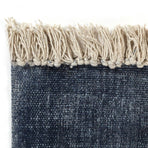 Kilim Rug Cotton 200x290 Cm Blue