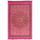 Kilim Rug Cotton 160x230 Cm With Pattern Fachsia
