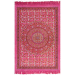 Kilim Rug Cotton 160x230 Cm With Pattern Fachsia