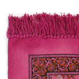 Kilim Rug Cotton 160x230 Cm With Pattern Fachsia