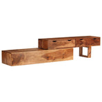 TV Cabinet Brown 200x30x35 cm Solid Wood Acacia