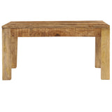 Coffee Table 80x80x40 cm Solid Mango Wood - Side View