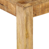 Coffee Table 80x80x40 cm Solid Mango Wood