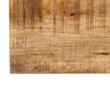 Coffee Table 80x80x40 cm Solid Mango Wood - Low Angle