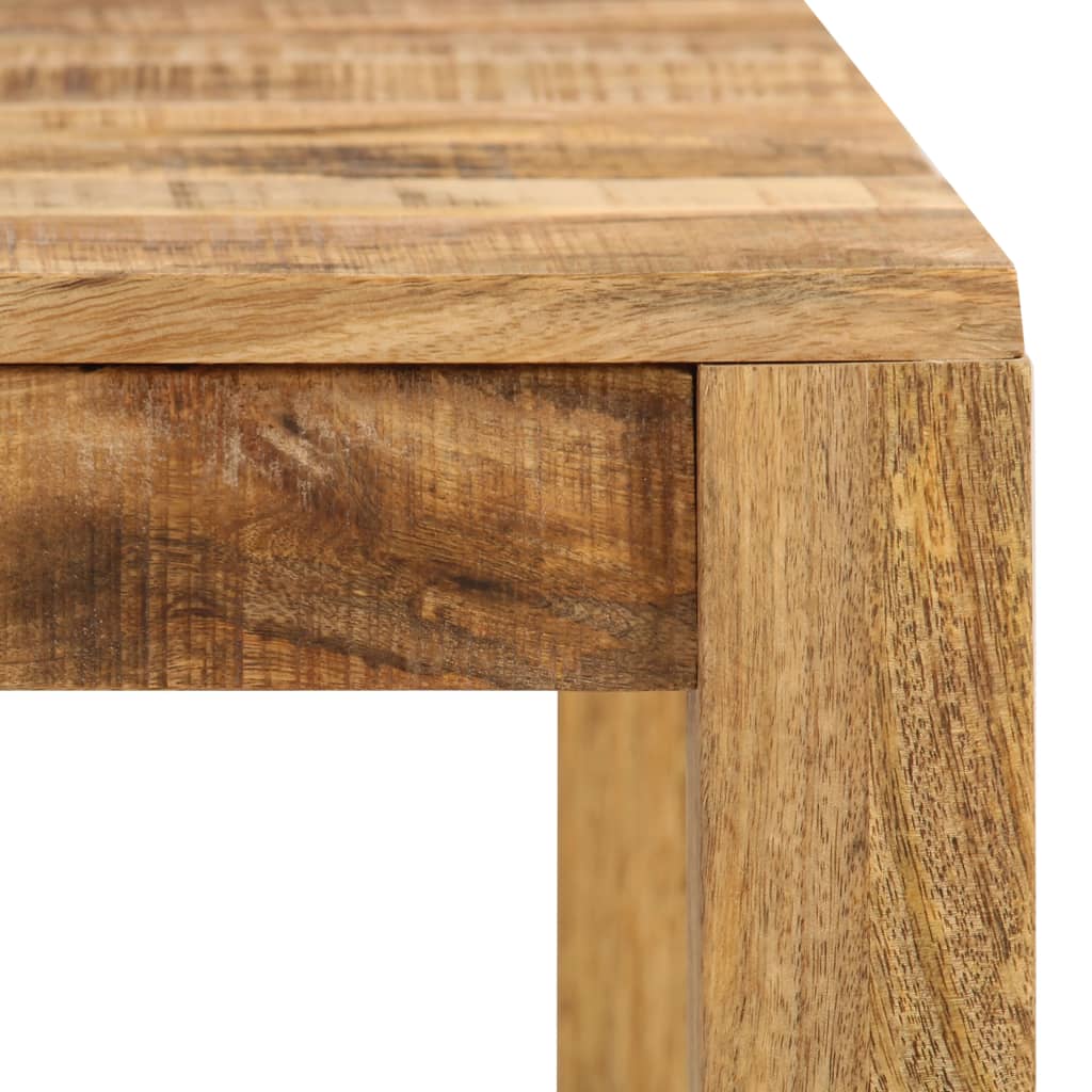 Dining Table Solid Mango Wood 82x80x76 Cm
