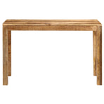 Dining Table Solid Mango Wood 120x60x76 Cm