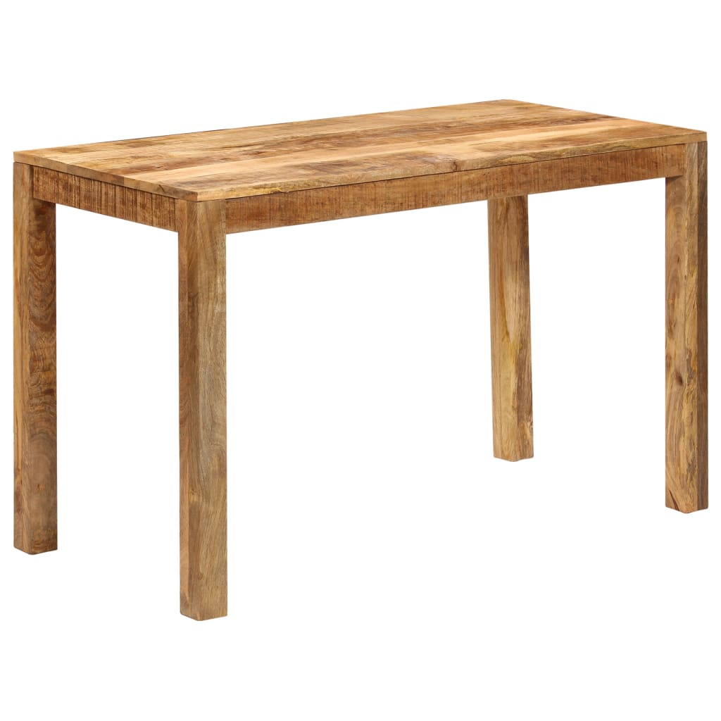 Dining Table Solid Mango Wood 120x60x76 Cm