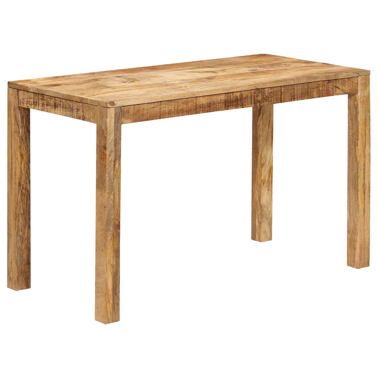 Dining Table Brown 60 x 120 x 76 cm Solid Mango Wood