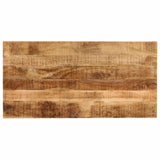 Dining Table Brown 60 x 120 x 76 cm Solid Mango Wood