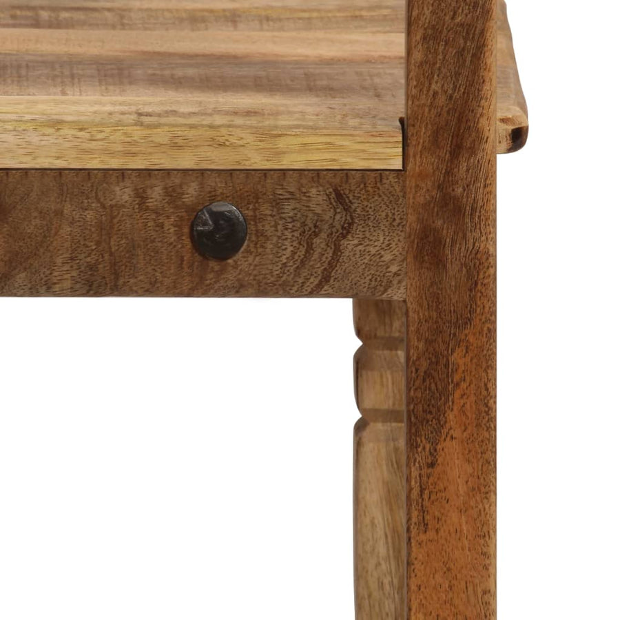 Dining Chairs 4 Pcs Solid Mango Wood