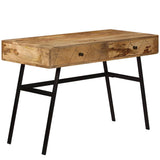 Writing Desk with Drawers Solid Mango Wood 110x50x76 cm - Extra Image