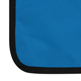 Folding Beach Mats 2 pcs Steel and Fabric Blue - Extra Image