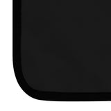 Folding Beach Mats 2 pcs Steel and Fabric Black - Extra Image