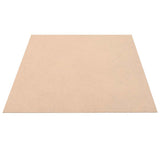 10 pcs MDF Sheets Square 60x60 cm 2.5 mm - Side View