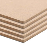 20 pcs MDF Sheets Square 60x60 cm 2.5 mm