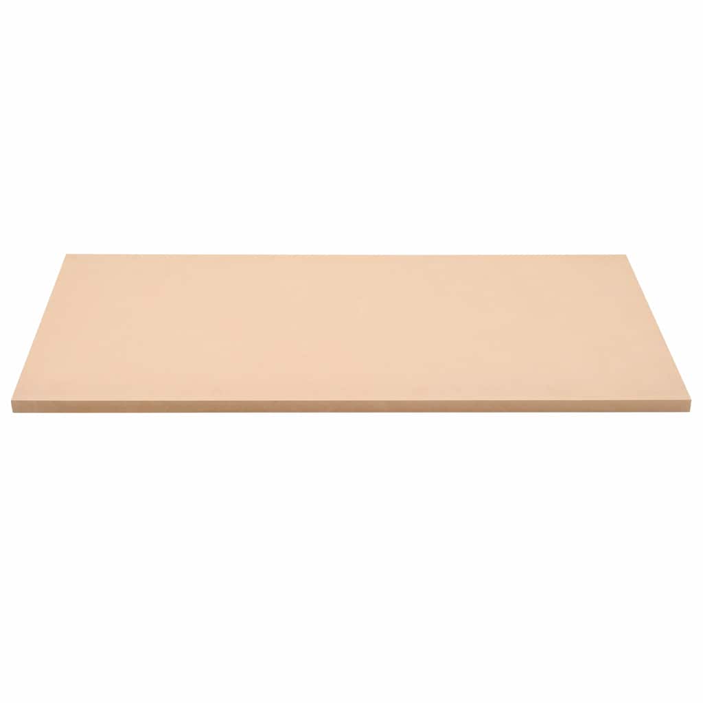 2 pcs MDF Sheets Rectangular 120x60 cm 25 mm